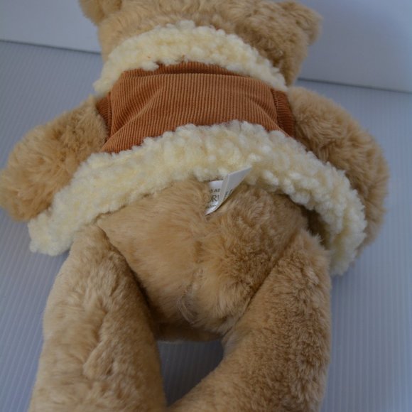 VTG 1985 Jointed Tan Gorham Collector Ricky Rodeobear Teddy Bear Plush Soft 13" - Picture 8 of 12